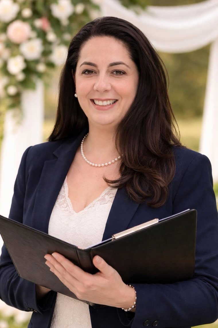 Silvana, authorised marriage celebrant and professional MC